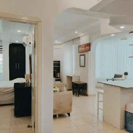 Alanya Merkez 1+1 Full Esyali Daire